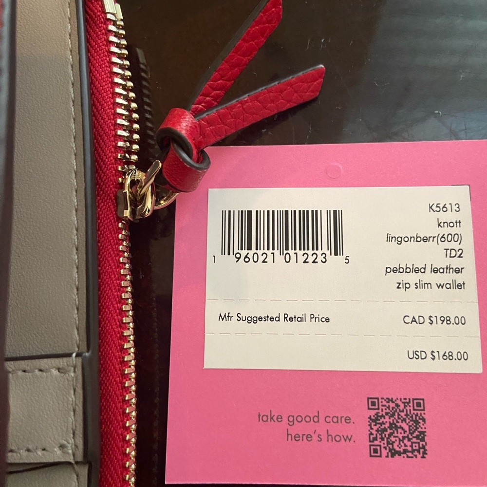 Kate Spade Red Wallet - Picture 5 of 5